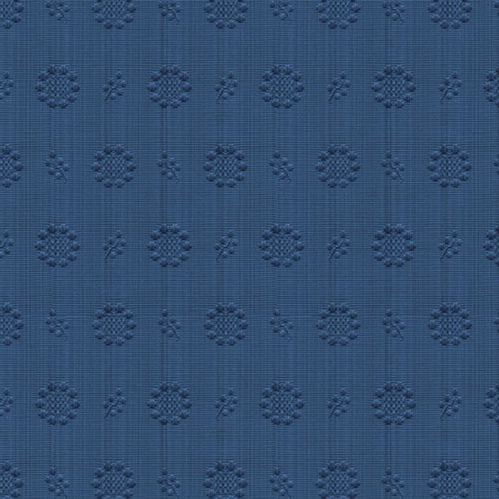 Brunschwig & Fils Chandler Figured Woven Royal Blue Fabric BR-89489.276.0
