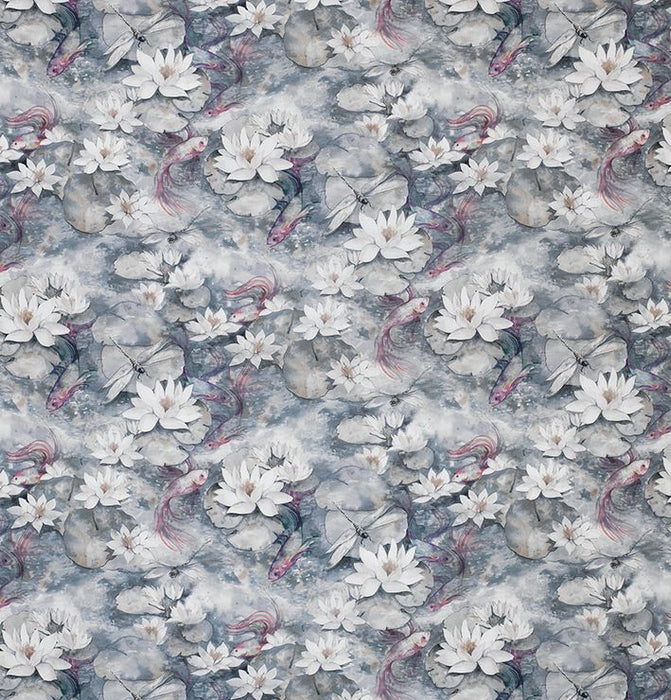 Matthew Williamson Water Lily 4 Fabric F7131-04