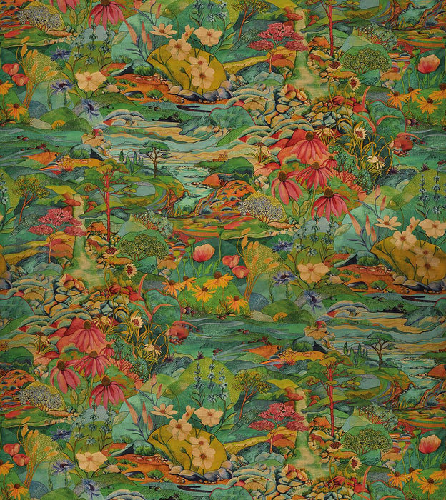 Osborne & Little Trebah Velvet 1 Fabric F7670-01
