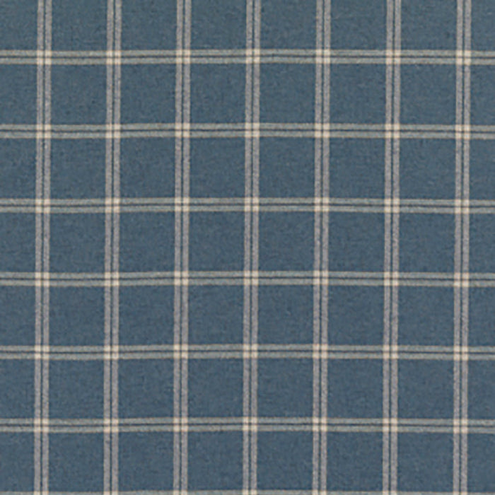 Mulberry Home Walton Indigo Fabric FD775.H10.0