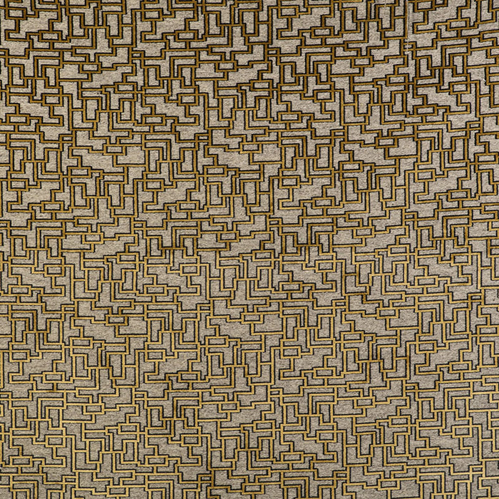 Gaston Y Daniela Laberinto Amarillo Fabric GDT5501.001.0