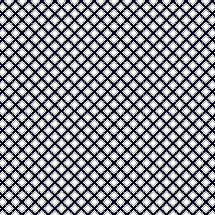 Gaston Y Daniela Trellis Navy/Gris Fabric GDT5527.002.0