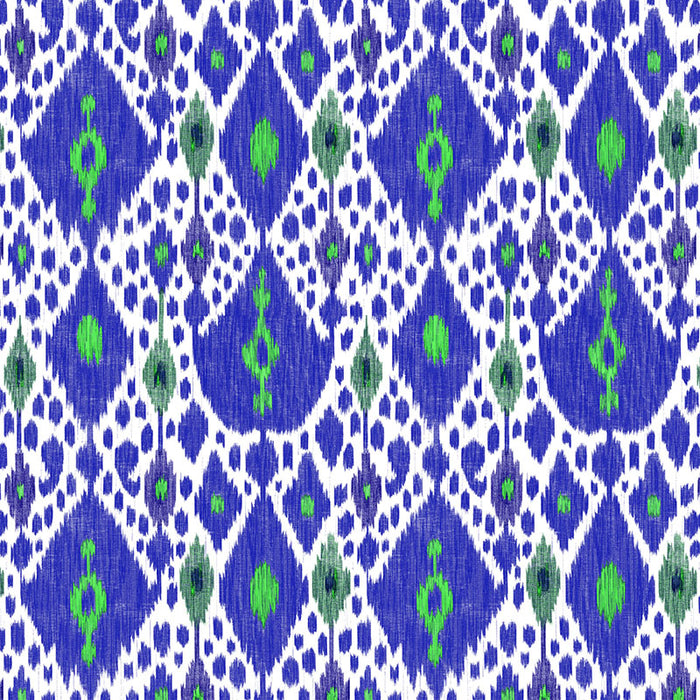 Gaston Y Daniela Ikat Azul Fabric GDT5542.001.0
