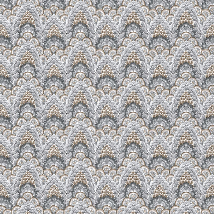 Gaston Y Daniela Ganges Tabaco/Gris Fabric GDT5543.005.0