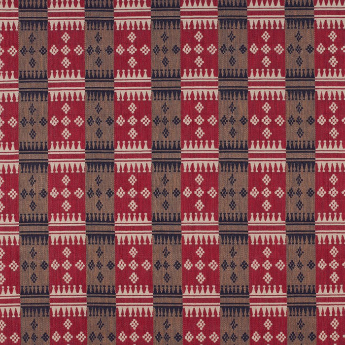 Gaston Y Daniela Santa Fe Rojo/Azul Fabric GDT5153.008.0