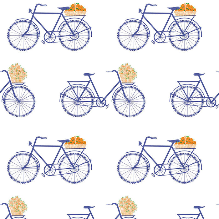 Gaston Y Daniela Bicicletas Azul Wallpaper GDW5435.003.0
