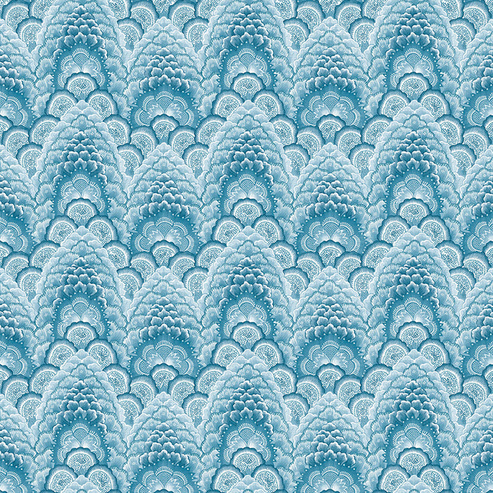 Gaston Y Daniela Ganges Azul Wallpaper GDW5447.004.0