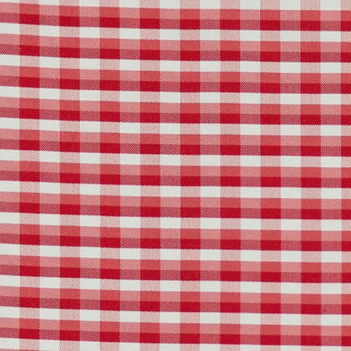 Brunschwig & Fils La Strada Check Pekin Red Fabric JAG-50008.72.0