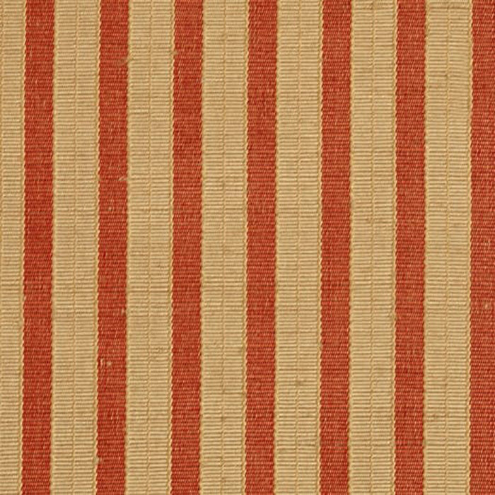 Brunschwig & Fils Trevi Stripe Pekin Red Fabric JAG-50014.216.0