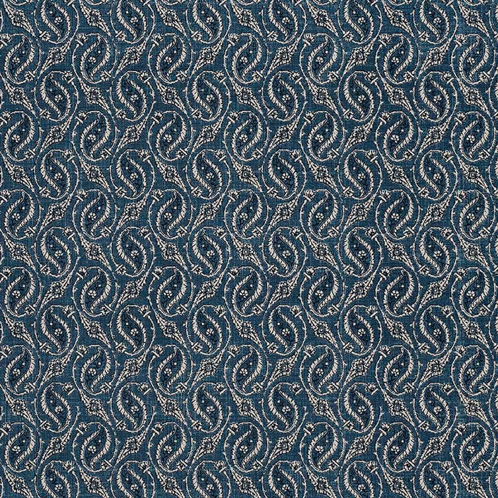 Jasper Gainsborough Paisley Indigo Fabric JP 7233