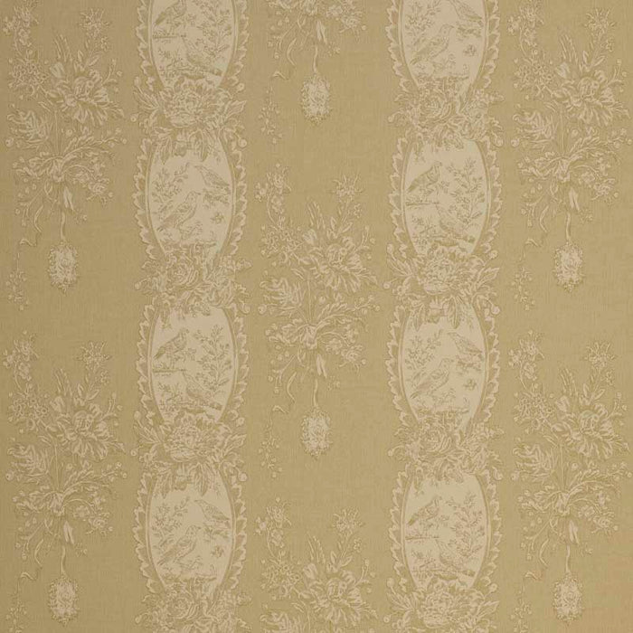 Marvic Textiles Les Oiseaux Beige Wallpaper W0621-4