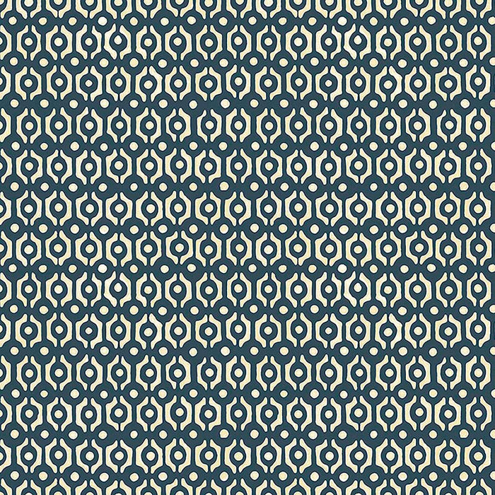 Galbraith & Paul Links Indigo Wallpaper