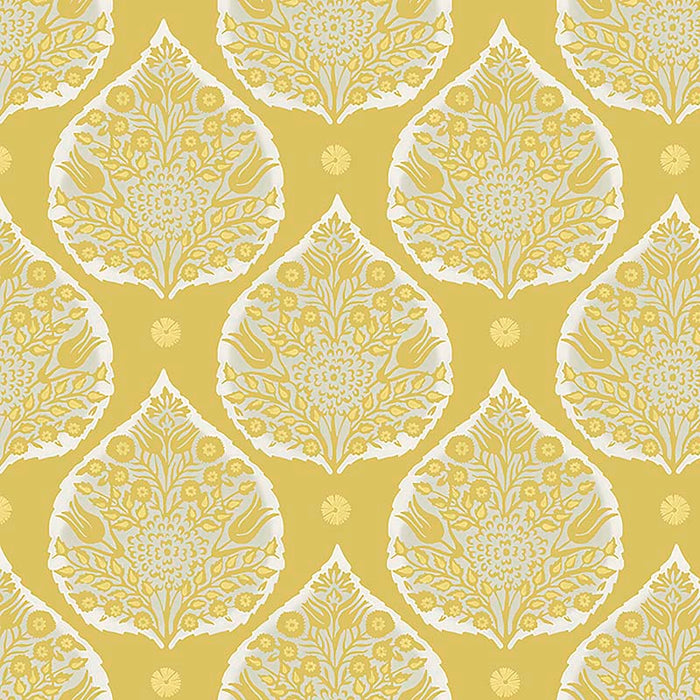 Galbraith & Paul Little Lotus Ochre Wallpaper