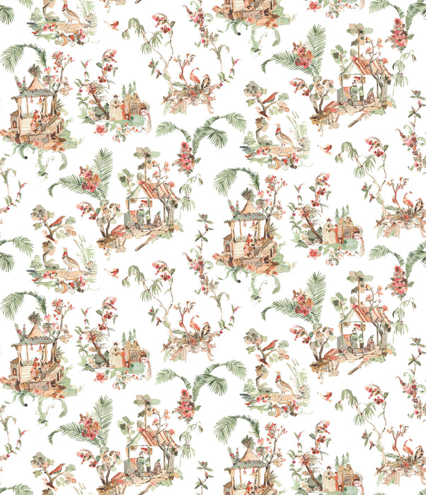Nina Campbell Toile Chinoise 3 Fabric NCF4460-03
