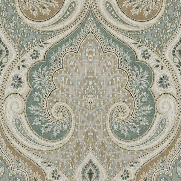 Baker Lifestyle Latika Aqua/Taupe Fabric PP50321.6.0