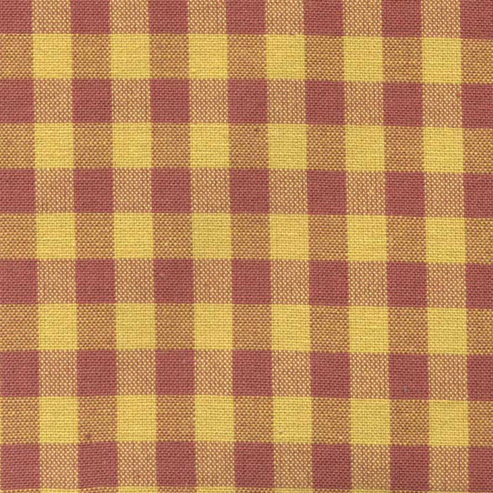 Marvic Textiles Toile Carreaux Russet Fabric 6138