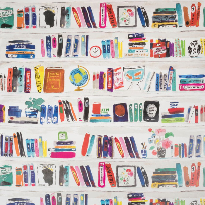 Kravet Design Bella Books Confetti Wallpaper W3332.519.0