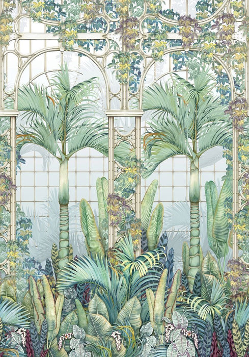 Osborne & Little Palm House Panel 2 Wallpaper W7452-02