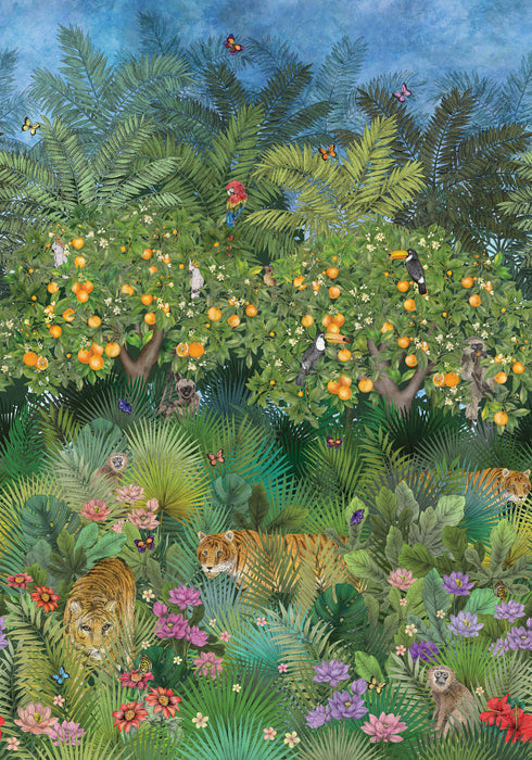Matthew Williamson Tiger Grove Panel 1 Wallpaper W7492-01