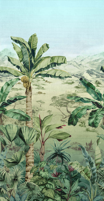Osborne & Little Martinique Panel 1 Wallpaper W7615-01