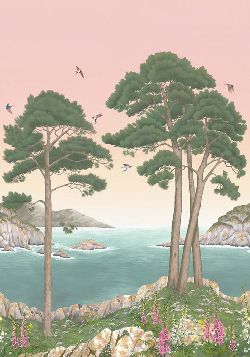 Osborne & Little Coastline Panel 1 Wallpaper W7680-01