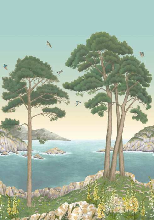 Osborne & Little Coastline Panel 2 Wallpaper W7680-02