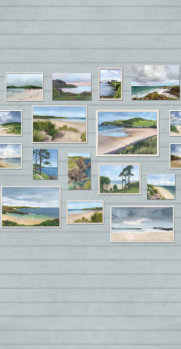 Osborne & Little Seascape Panel 2 Wallpaper W7681-02