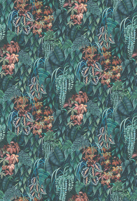 Osborne & Little Green Wall 1 Wallpaper W7687-01