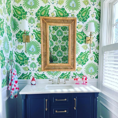 Brunschwig & Fils Grand Bazaar Wallpaper