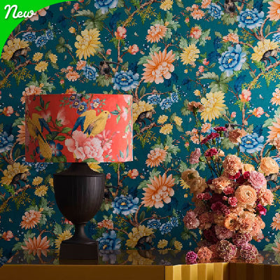 Clarke & Clarke Botanical Wonders Wedgewood Fabric