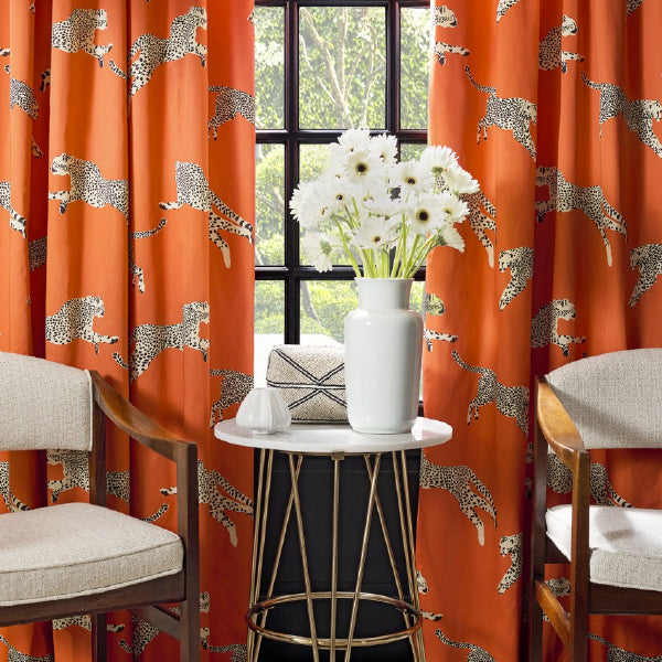 Scalamandre Leaping Cheetah Fabric