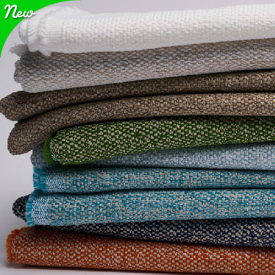 Blue and Green Soft Velvet Fabric on pillows