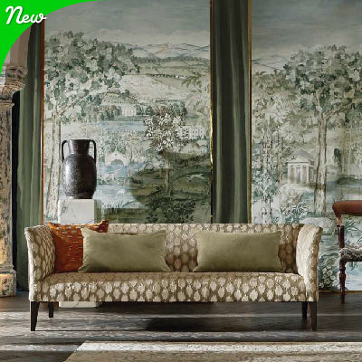 Zoffany Arcadian Thames Fabric Wallpaper Collection