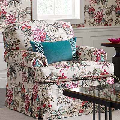 Brunschwig & Fils Summer Palace Fabric