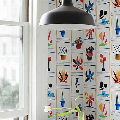 Schumacher Peg Norriss Wallpaper