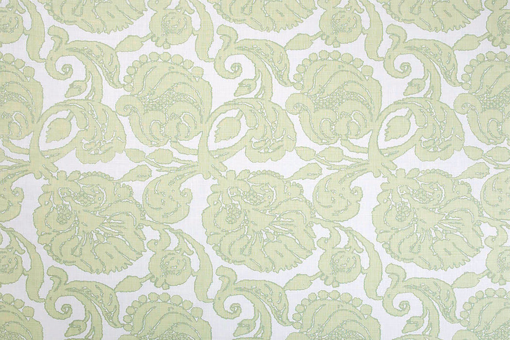 Christopher Farr Anna Indoor Printed Dill Fabric Sample