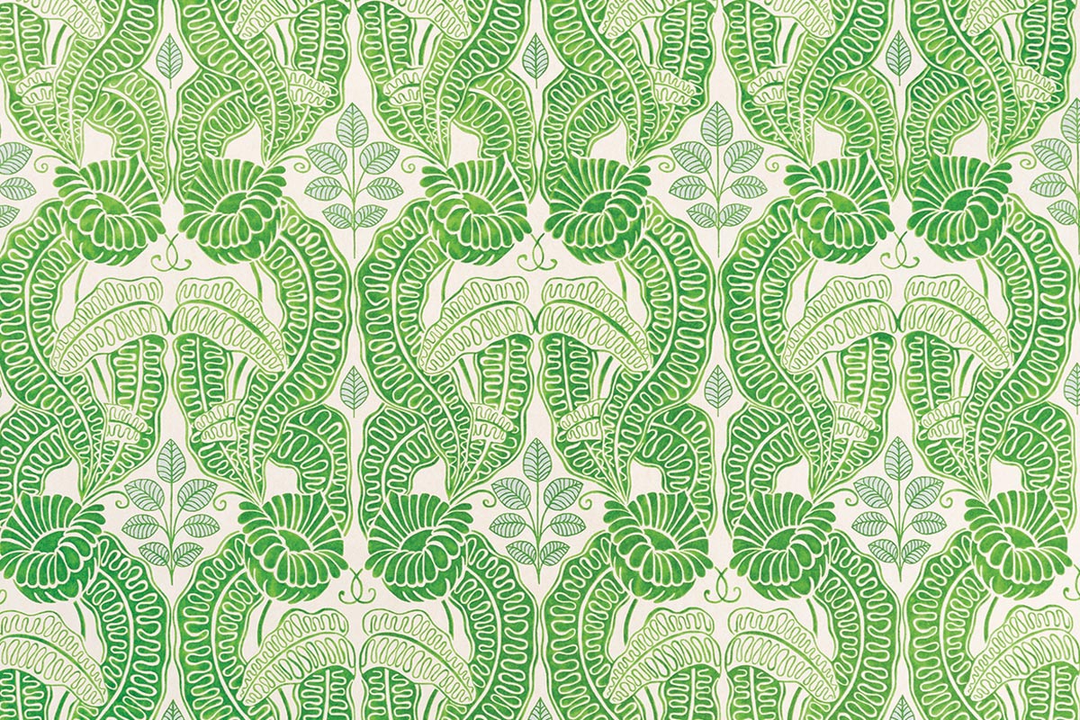 Christopher Farr Belle-De-Nuit Standard Grass Wallpaper Sample
