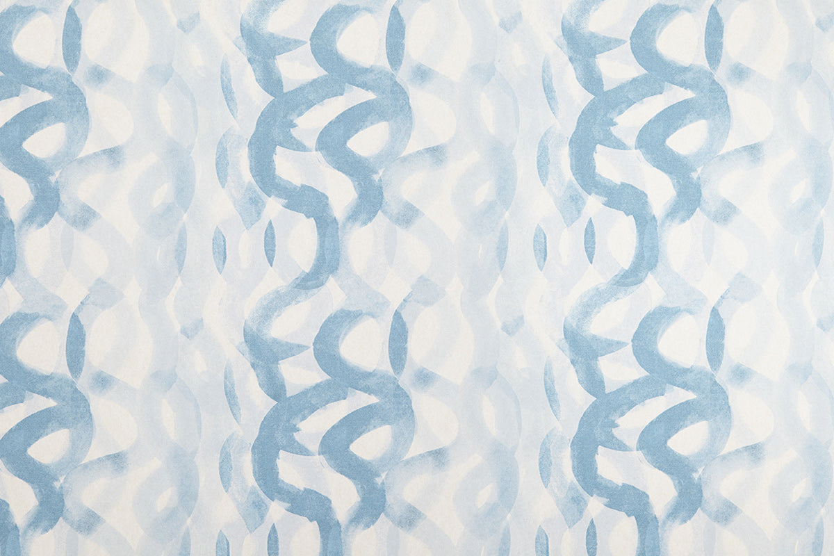 Christopher Farr Fathom Standard Cobalt Wallpaper Sample