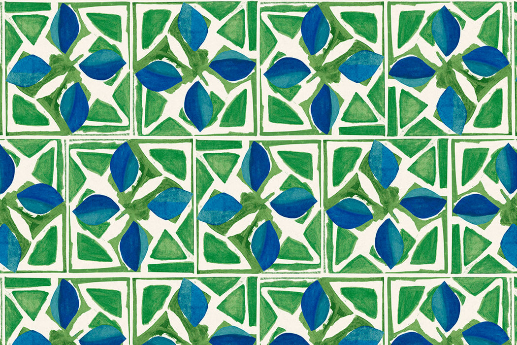 Christopher Farr Fiori Standard Grass Wallpaper Sample