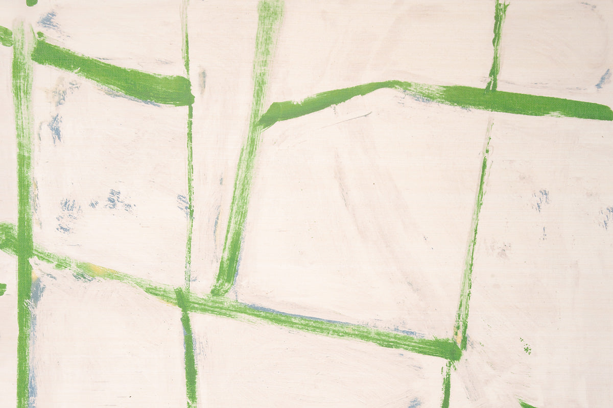 Christopher Farr Ocean Squares Raffia Grass Wallpaper Sample