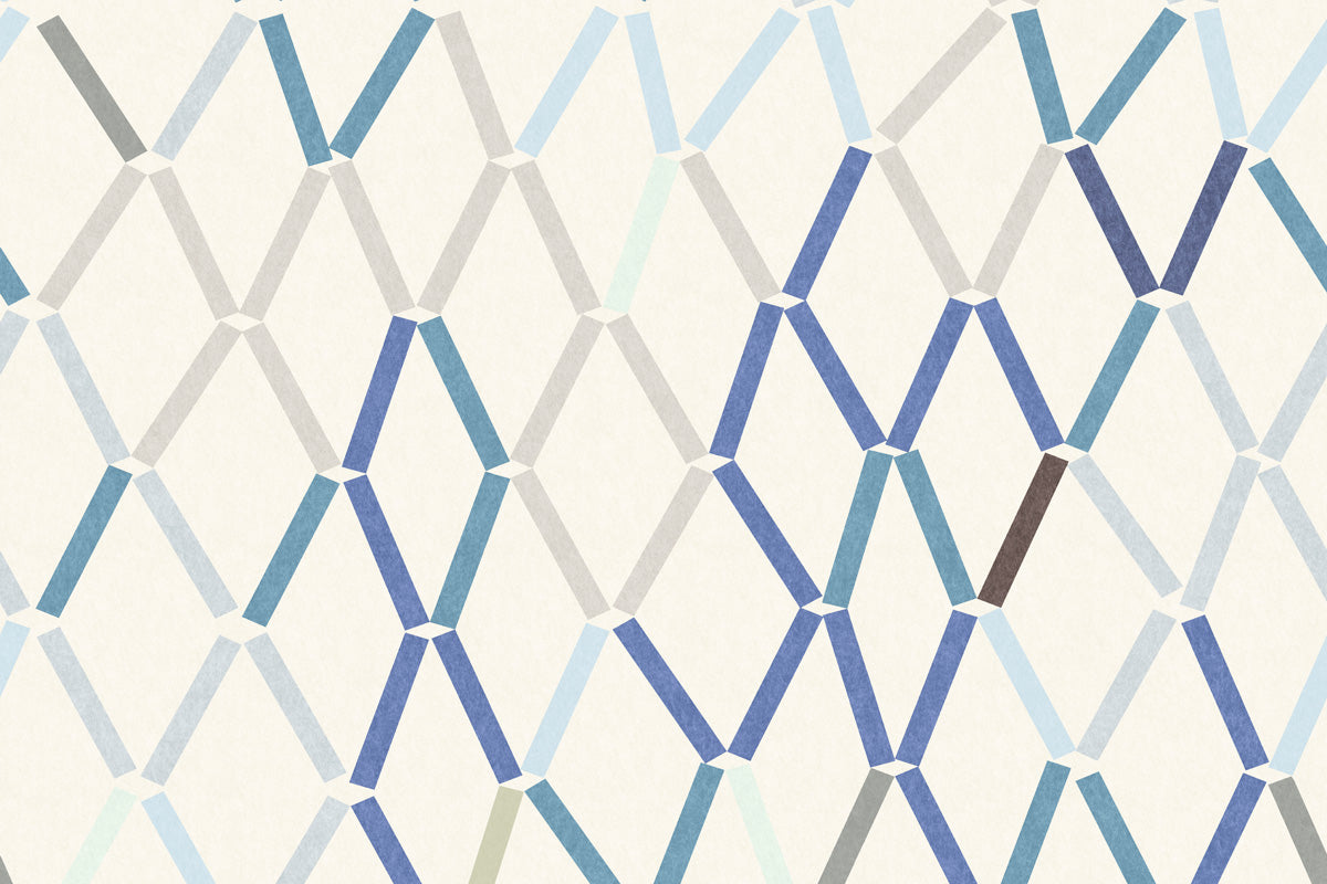 Christopher Farr Porto Standard Cobalt Wallpaper Sample