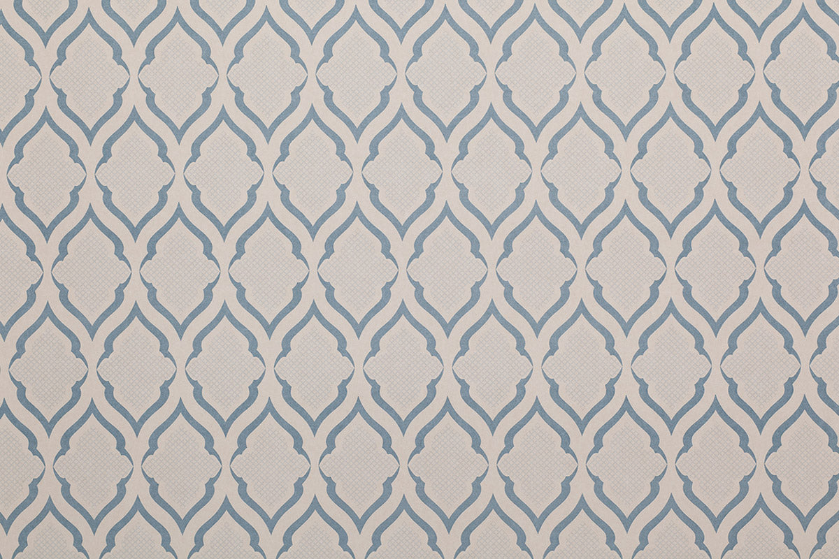 Christopher Farr Ravenna Standard Cobalt Wallpaper Sample