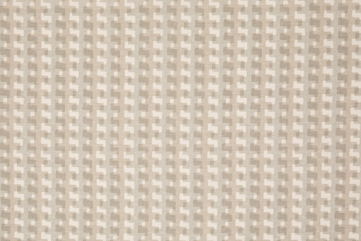 Christopher Farr Cremaillere Performance Print Latte Fabric Sample