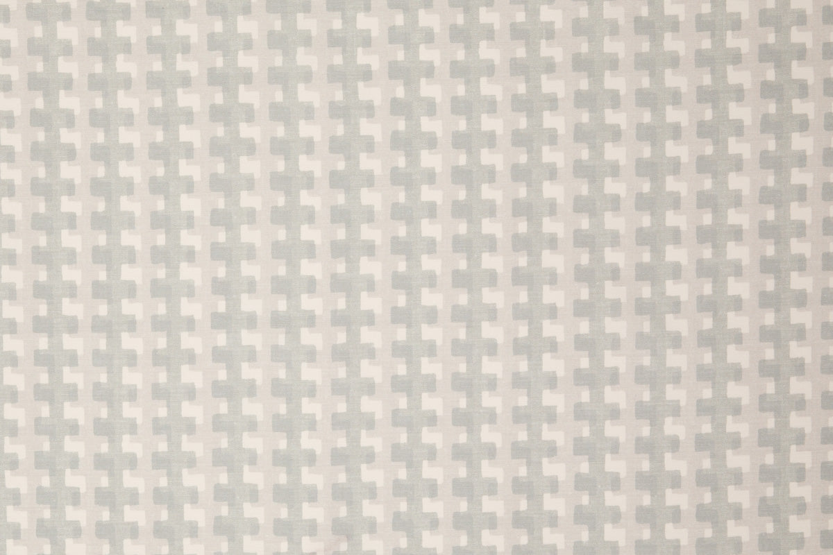 Christopher Farr Cremaillere Performance Print Celeste Fabric Sample