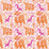 Christopher Farr La Jungle Performance Print Rosa Fabric Sample