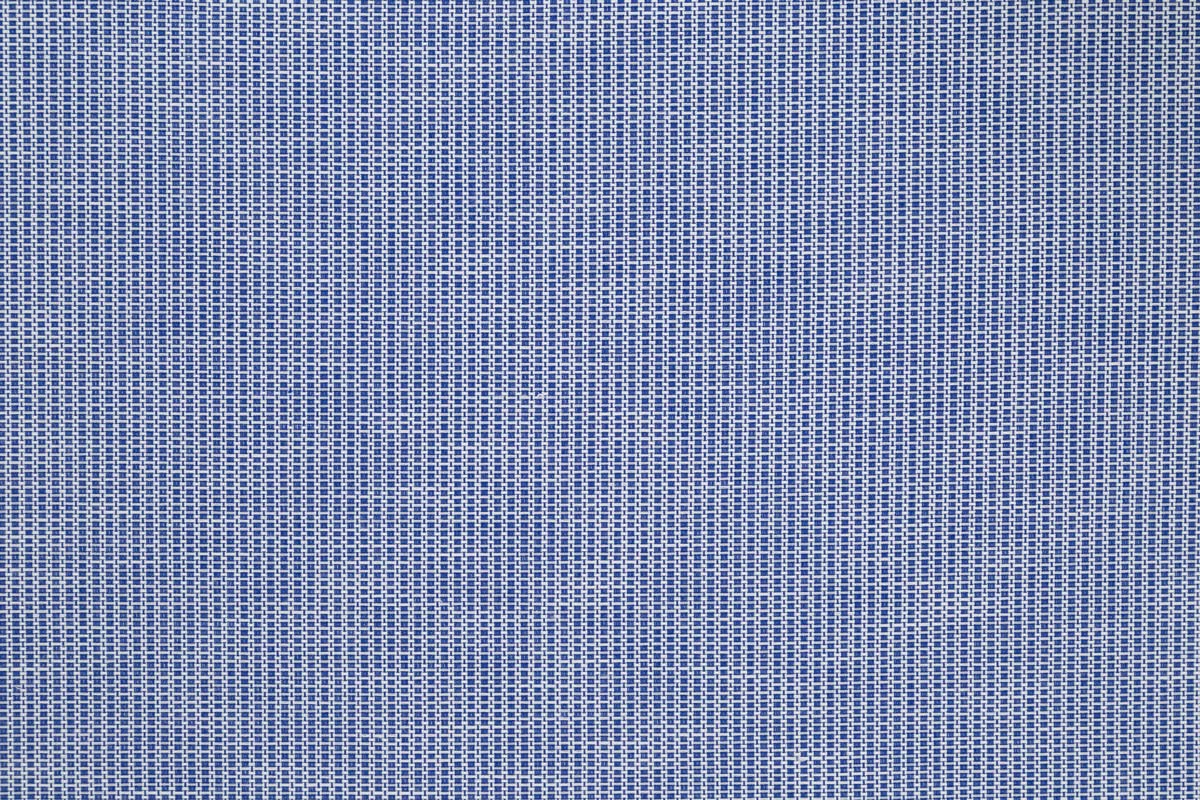 Christopher Farr Lattice Outdoor Performance Woven Blue Fabric