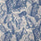 Christopher Farr Mille Feuilles Performance Print Blue Fabric Sample