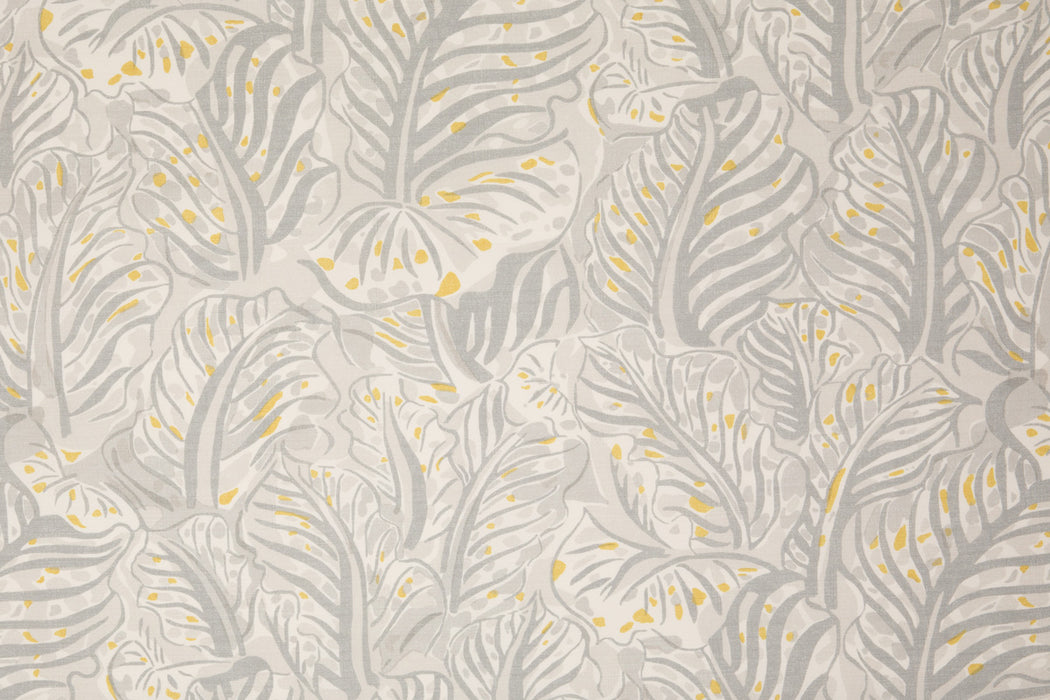 Christopher Farr Mille Feuilles Performance Print Celeste Fabric Sample