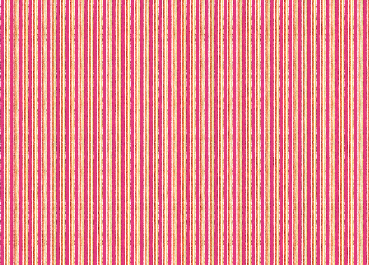 Christopher Farr Peace & Love Performance Print Rosa Fabric Sample
