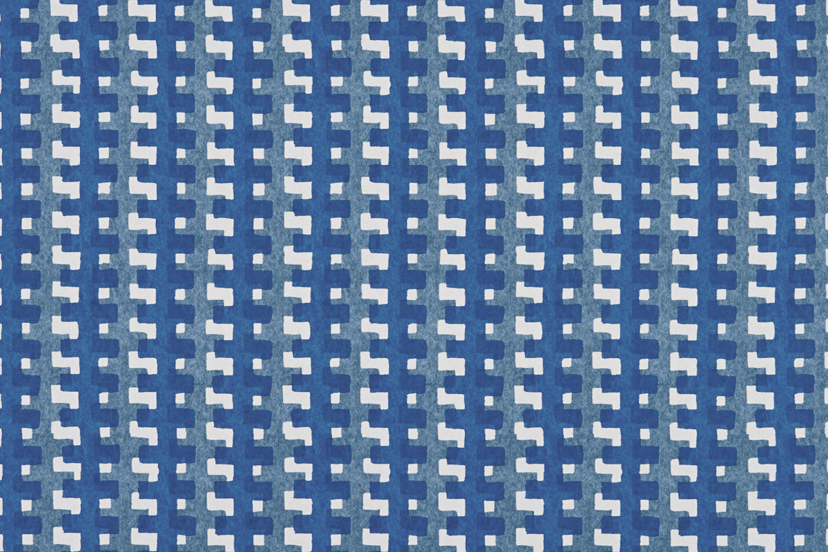 Christopher Farr Cremaillere Standard Cobalt Wallpaper